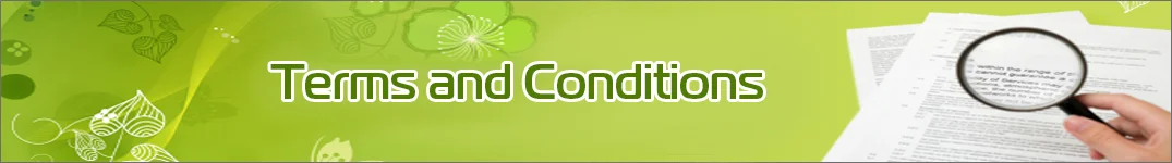 Terms and Conditions for Send Flowers To Latvia