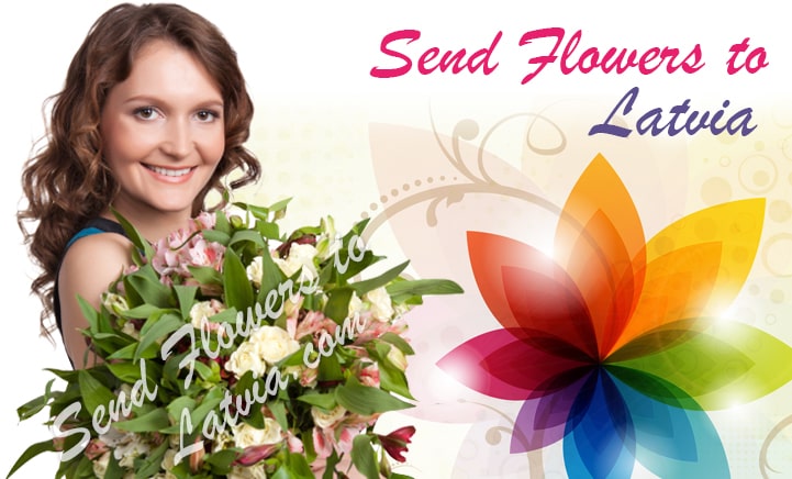 Send Flowers To Latvia